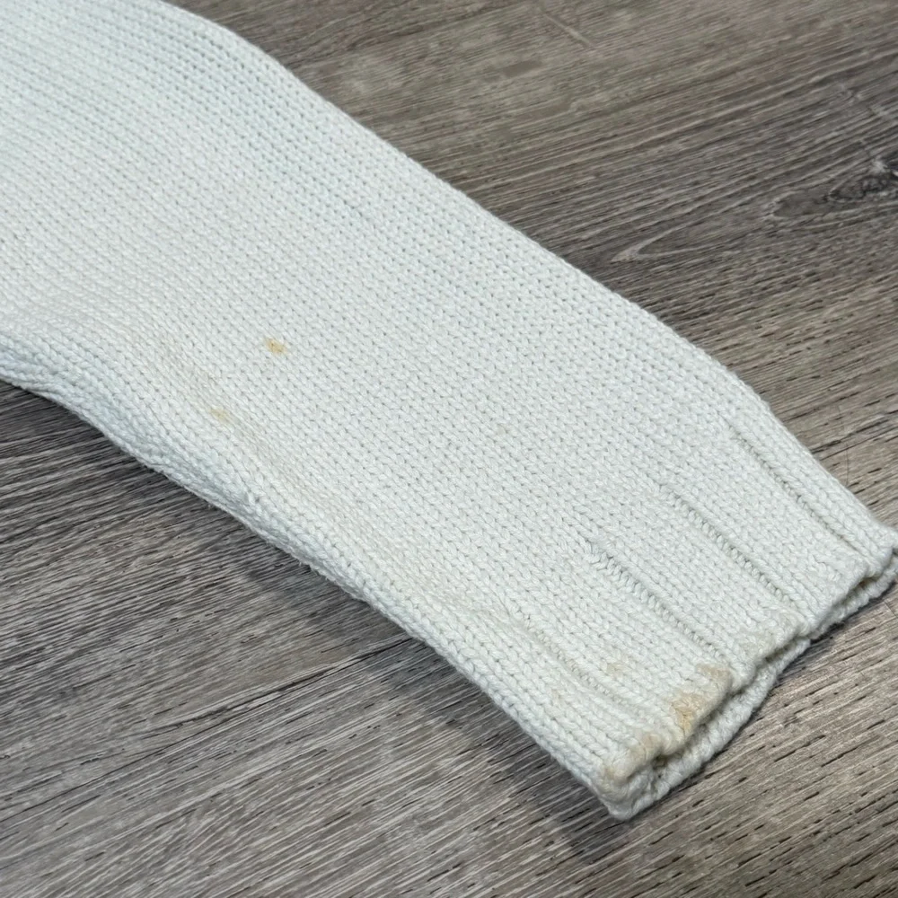 Vintage polo jeans Co. Ralph Lauren quarter zip sweater XL - Picture 10 of 11